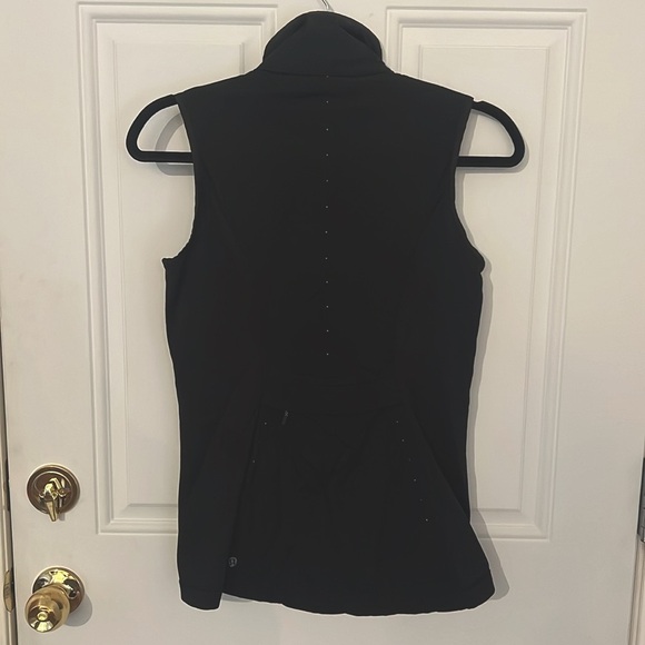 Black Lululemon warm but thin vest. Great condition. - Picture 2 of 4